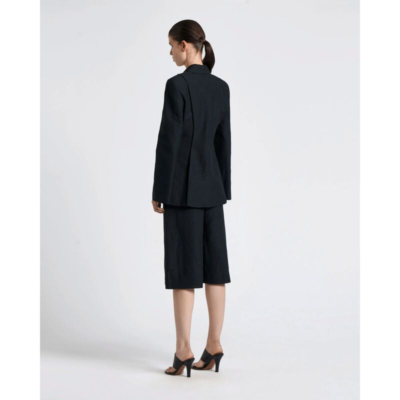 Cue Linen Blend Tailored Blazer image number 1